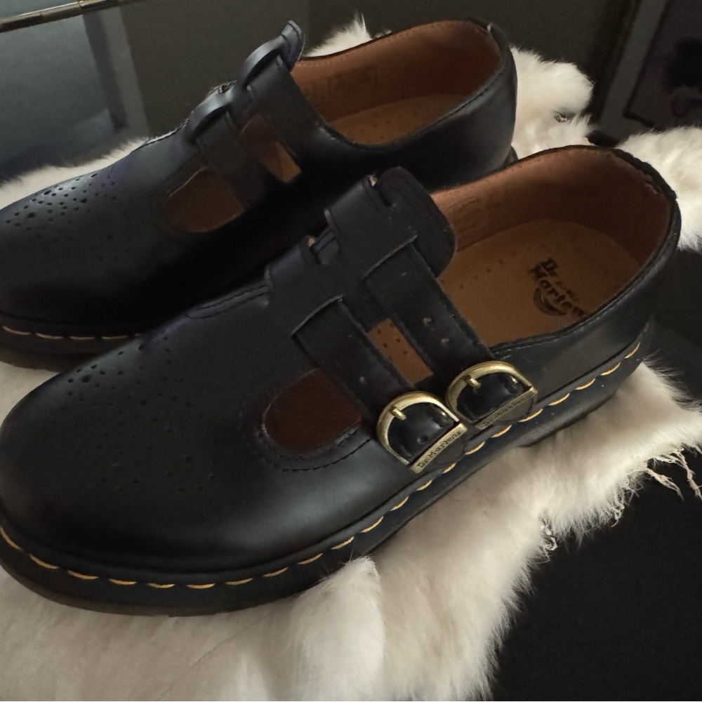 Dr. Martens (Doc Martens) Black Mary Jane Dress Shoes